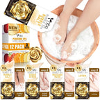 Pedicure Kit Foot Soak Set: Bubble Salt, Sugar Scrub, Massage Mask, Massage by nbcBeautiLab