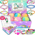 Bath Bombs for Kids with Surprise Inside, Unicorn Bath Bombs for Girls with by MineralMeCalifornia