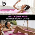 Hi Peach Layne Cherry Blossom Bath Bombs 12-Pack – Vegan, Clean Beauty Spa Gifts - Image 7