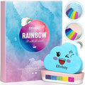 Rainbow Cloud Bath Bomb for Girls, 2 Extra Large Handmade Bath Bombs for Kids by Unknown