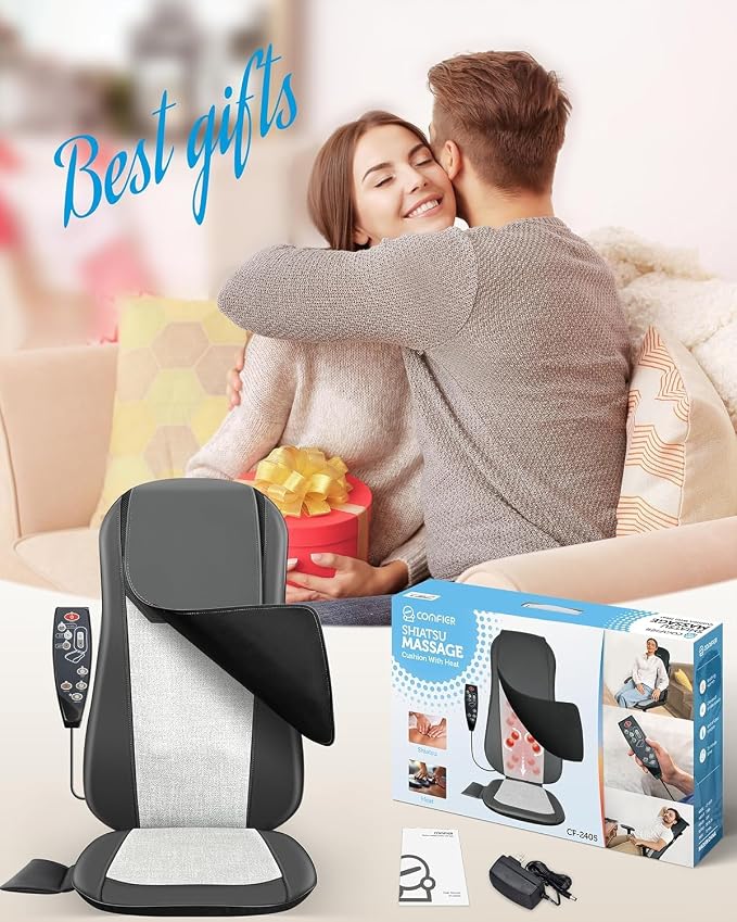 COMFIER Shiatsu Full Back Massager - Image 8