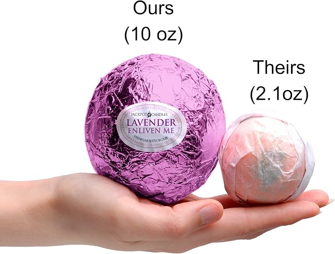 Enliven Me Lavender Bath Bomb - Image 2