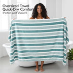 REDKISS Ultra Soft Bath Towel Set 6-Piece 35"x70" | 100% Microfiber, Highly - Image 6
