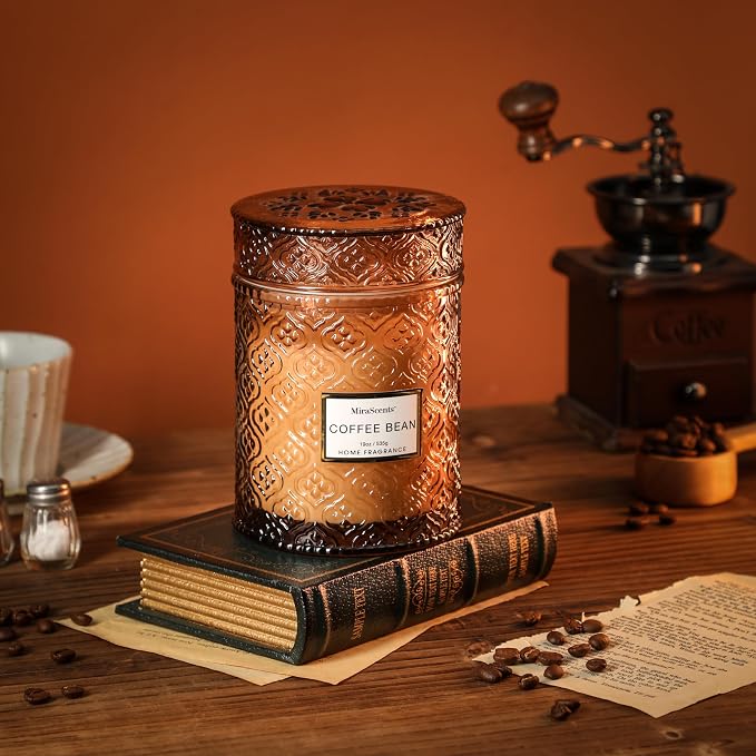 Coffee Bean Scented Candles, 19oz Aromatherapy Candles Gifts - Image 2