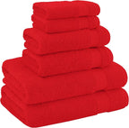 American Veteran Towel, 100% Cotton Turkish 6 Piece Towel Set, Luxury Towels - Image 3