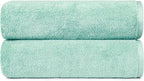Amazon Basics 2-Pack Quick-Dry Lightweight Moisture Absorbing Bath Towel by AmazonBasics