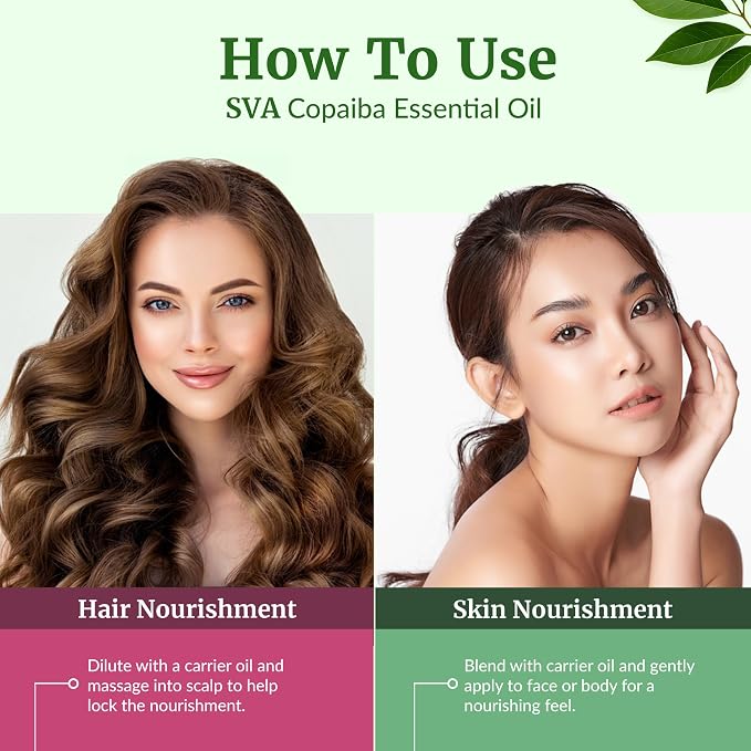 SVA Copaiba Essential Oil – 4 Fl Oz – 100% Natural Copaiba Oil - Image 5
