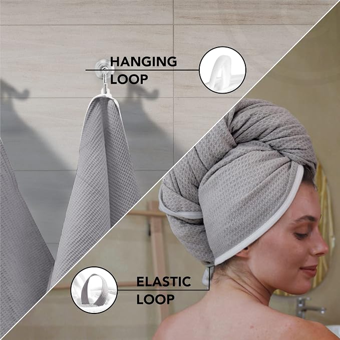 Microfiber Hair Wrap for Women - Image 5