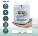 Candle-lite Scented Candles, Fresh Lavender Breeze, 18 oz Jar, Proudly Poured - Image 4