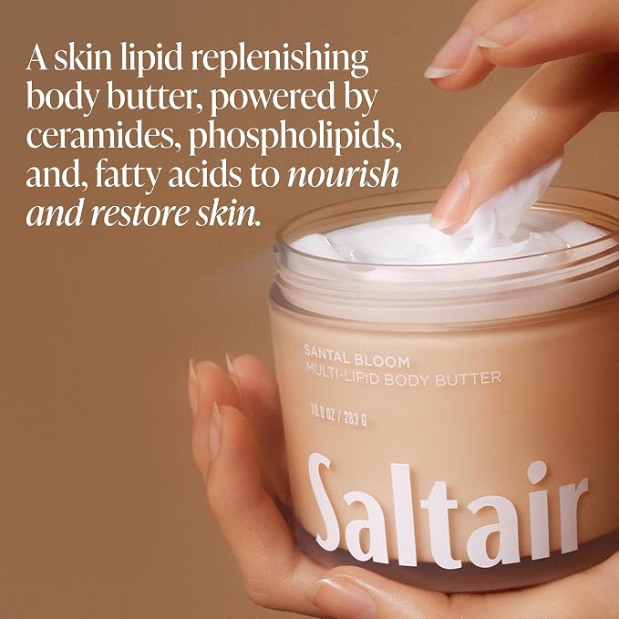 Saltair Multi-Lipid Body Butter – Hydrating 24-Hour Moisture – Body Cream - Image 2