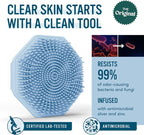 Sud Scrub® Antimicrobial Silicone Face Scrubber, 1 Pack, Gentle Face Exfoliator - Image 2