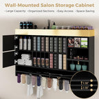 Hair Color Organizer Rack, Wall Mounted Salon Station - Image 3