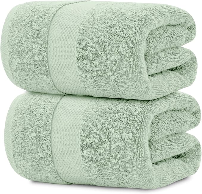 White Classic Luxury Bath Sheet Towels Extra Large | Highly Absorbent Hotel spa by WhiteClassic