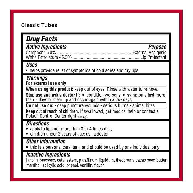 Carmex Classic Medicated Lip Balm Pack, Lip Moisturizer - Image 8