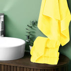 Elvana Home Ultra Soft 6 Pack Cotton Towel Set, Contains 2 Bath Towels 28x55 - Image 3