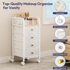 SWTYMIKI Rolling Makeup Organizer Cart - Image 8