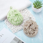 Boao 3 Pcs Bath Shower Pouf Sponge Mesh Pouf Shower Ball Exfoliating Body - Image 6