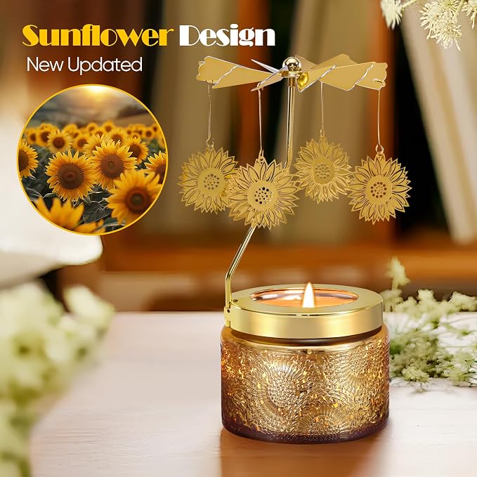 Mothers Day Gifts for Mom, Sunflower Candle Gift for Women, Funny Birthday Gift - Image 2