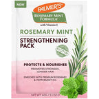 Palmer's Hair Mask, Rosemary Mint Strengthening Pack, 2.1 oz, Promotes Stronger by Palmers
