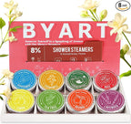 Shower Steamers Aromatherapy, 8% Natural Essential Oils, Women/Men Spa Steamer by BYART