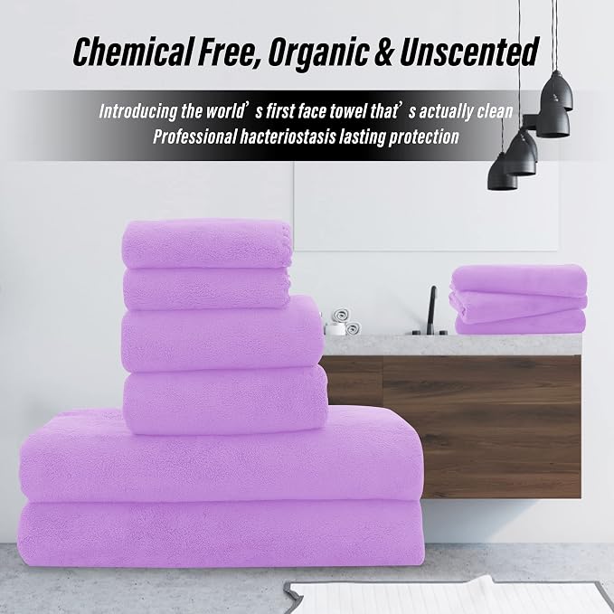 MOONQUEEN Ultra Soft Towel Set-Quick Drying - Image 4