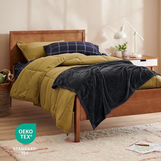 Bare Home Fleece Blanket - Image 3