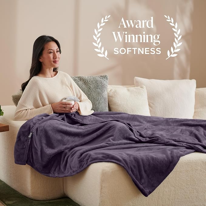 Bare Home Fleece Blanket - Image 2