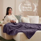 Bare Home Fleece Blanket - Image 2