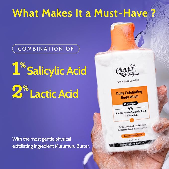 Chemist at Play Body Wash Exfoliating - Image 4