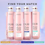 Olay Super Serum Body Wash for Sensitive Skin, 24hr Long Lasting Hydration - Image 9