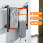 Heated Towel Racks, 4 Bars Towel Warmer Rack - Image 2