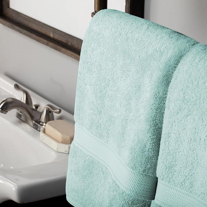 SUPERIOR Egyptian Cotton Pile 10 Piece Towel Set, Includes 2 Bath, 4 Hand - Image 7