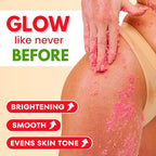 Bikini Area Exfoliator Pack 2-2% Kojic Acid Vitamin C & 7% AHA/BHA Even Skin - Image 3