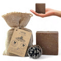 Dr.Ancient Pine Tar Black Soap Bar, Organic Soap Bars Handcrafted the by DrAncient