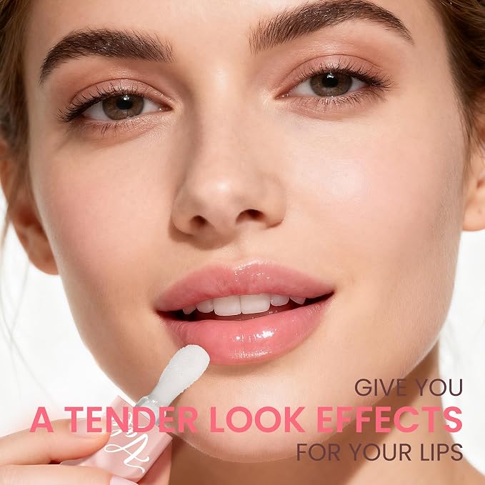 Lip Plumper by Vafee, Natural Lip Plumper and Lip Care Serum, Lip Enhancer - Image 4