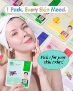 DERMAL Collagen Essence Sheet Mask 16 Combo Pack - Image 4