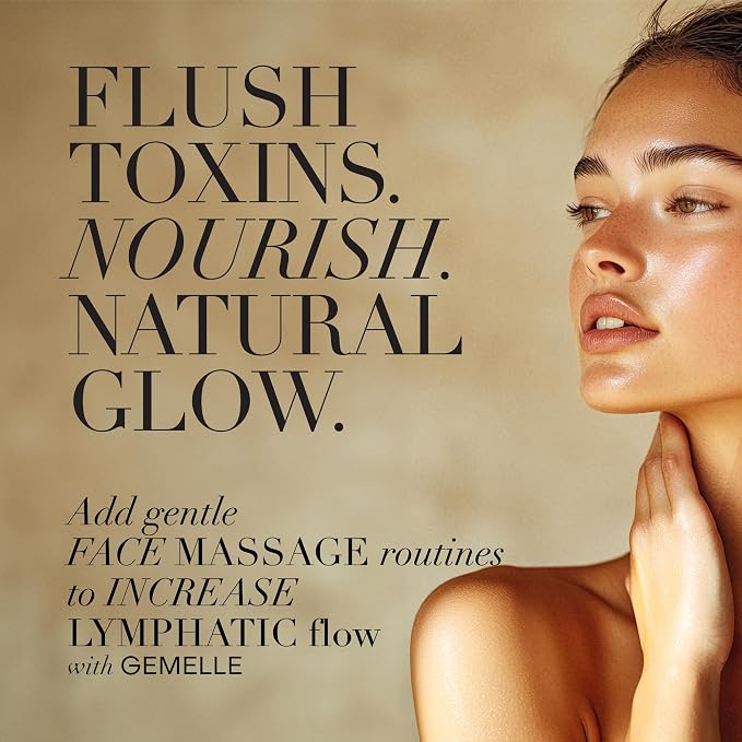 GEMELLE Lymphatic Anti-Aging Face Oil | 10x Award winner | Vitamin C, E & A | - Image 3