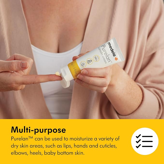 Medela Purelan Lanolin Nipple Cream, Fast Relief - Image 6