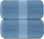 White Classic Luxury Soft Bath Sheet Towels - Image 2