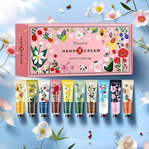 10 Pack Hand Cream Gift Set, Mothers Day Gifts, Moisturizing Hand Lotion Travel - Image 2