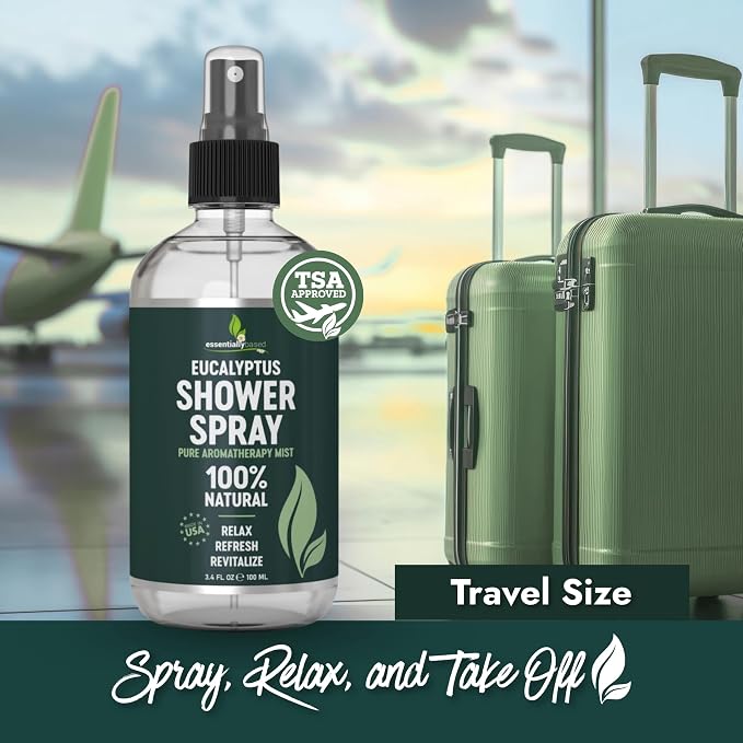 Pure Eucalyptus Shower Spray Travel Size - Image 7