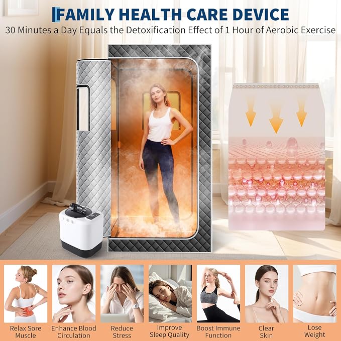 Garvee Sauna Box, Portable Sauna - Image 4