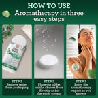 GuruNanda Eucalyptus Vapor Shower Tablets, Clean-Dissolving Aromatherapy Shower - Image 6