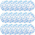 18Pcs Plastic Shower Caps for Women Waterproof Bath Caps Bathing Hair Cap by ZGQHZR