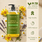 MAJESTIC PURE Arnica Sore Muscle Massage Oil - Image 5