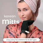 MainBasics Exfoliating Gloves for Shower - Image 2