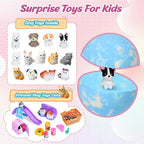 Kids Bath Bombs with Surprise Inside, Dog & Cat Toys Pretend Playset, Bubble - Image 4