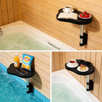 Swim Pool Bathtub Side Table Tray Accessories Leisure Spa Caddy, 360° Rotation - Image 6