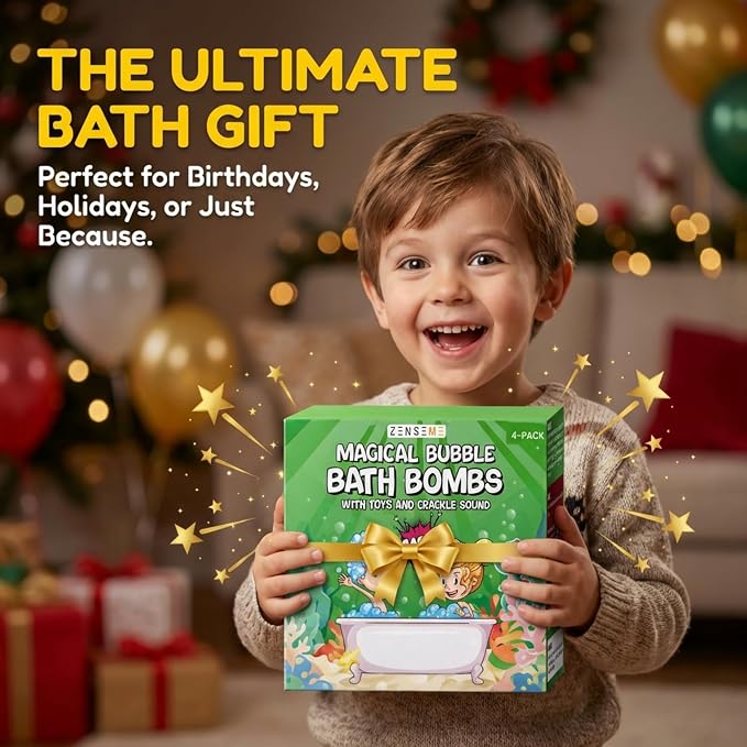 Bath Bombs for Boys with Mini Toy Ducks Inside – Kids Bath Bombs Powder - Image 7