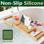 SereneLife Premium Bathtub Tray Caddy - Image 6